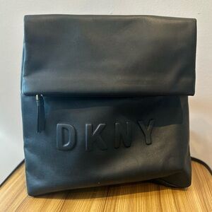 DKNY Leather Backpack